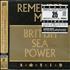 Sea Power Remember Me CD single Japanese BPWC5RE263205