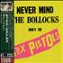 Sex Pistols Never Mind The Bollocks CD album Japanese SEXCDNE478740
