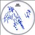 Sex Pistols Signed Drum Skin - XCG DrumWare memorabilia UK SEXMMSI460546