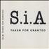 Sia Taken For Granted CD single UK S-IC5TA390233