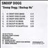 Snoop Doggy Dogg Snoop Dogg / Backup Ho CD-R acetate UK SDDCRSN373132
