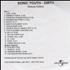 Sonic Youth Dirty - Disc 1 CD-R acetate UK S-YCRDI253398