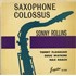 Sonny Rollins Saxophone Colossus - Fully Laminted Sleeve vinyl LP UK SOZLPSA528123