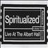 Spiritualized Live At The Albert Hall 2-CD album set US SPZ2CLI126677