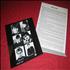 Split Enz True Colours press pack US ENZPPTR340552
