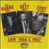 Stan Getz Live 1956 & 1957 CD album UK SGQCDLI492617