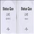 Status Quo Live CD-R acetate UK QUOCRLI319020