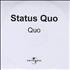Status Quo Quo CD-R acetate UK QUOCRQU316539