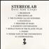 Stereolab Dots & Loops CD-R acetate US STBCRDO113710