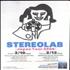 Stereolab Japan Tour 2009 handbill Japanese STBHBJA501412