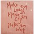 Stereophonics Make 'Em Laugh Make 'Em Cry Make 'Em Wait - Pink Vinyl + Fully Autographed vinyl LP UK OPHLPMA873558