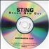 Sting Brand New Day CD-R acetate US STICRBR145092