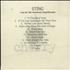 Sting Live At Universal Ampitheatre CD-R acetate US STICRLI543634
