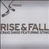 Sting Rise & Fall CD-R acetate Australian STICRRI310546