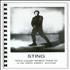 Sting Soul Cages World Tour '91 Itinerary US STIITSO427323