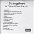 Strangelove Is There A Place For Us? CD-R acetate UK SGVCRIS256262