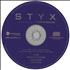 Styx Lady CD single US STXC5LA187147