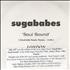 Sugababes Soul Sound CD-R acetate UK SGBCRSO333609