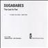 Sugababes Too Lost In You CD-R acetate UK SGBCRTO500772