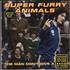 Super Furry Animals The Man Don't Give A Fuck - Blue Vinyl 7