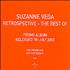 Suzanne Vega Retrospective - The Best Of CD album UK VEGCDRE256201