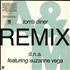 Suzanne Vega Tom's Diner - DNA Remix - Stickered sleeve 12