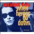 Suzanne Vega When Heroes Go Down 2-CD single set UK VEG2SWH417955