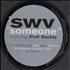 SWV Someone CD single US