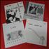 T-Rex / Tyrannosaurus Rex Collection of 4 Flexi Disc Singles 7