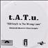 t.A.T.u. 200km/h In The Wrong Lane CD-R acetate French TATCRKM239595