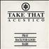 Take That Acustico CD single Spanish TAKC5AC59501