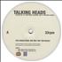 Talking Heads Once In A Lifetime (Same As It Never Was) 12