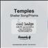 Temples Shelter Song / Prisms CD-R acetate UK XGOCRSH761625