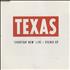 Texas Everyday Now Live/Studio EP CD single Canadian TEXC5EV312123