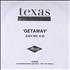 Texas Getaway CD-R acetate UK TEXCRGE335710