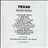 Texas Ricks Road CD album US TEXCDRI86366