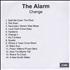 The Alarm Change CD-R acetate UK ALACRCH280547
