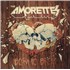 The Amorettes Born To Break - Blue With Black Swirl Vinyl + CD - Autographed 2-LP vinyl set UK