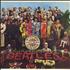 The Beatles Sgt. Pepper's - 80's Rainbow Rim vinyl LP US BTLLPSG390826