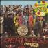 The Beatles Sgt. Pepper's - Green Vinyl - Sleeve Sticker vinyl LP French BTLLPSG344148