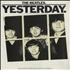 The Beatles Yesterday sheet music UK BTLSMYE653354