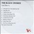 The Black Crowes Live CD-R acetate UK CRWCRLI304008