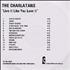 The Charlatans [UK] Live It Like You Love It CD-R acetate UK CHACRLI218630