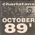 The Charlatans [UK] October 89' Demos cassette album UK CHACLOC658286