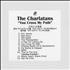 The Charlatans [UK] You Cross My Path CD-R acetate Japanese CHACRYO438036