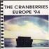 The Cranberries 1994/95 World Tour - Five Crew Itineraries Itinerary UK CRBITWO612305