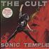 The Cult Sonic Temple - RED Vinyl vinyl LP UK CLTLPSO26534