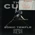 The Cult Sonic Temple World Tour 89-90 + Ticket Stub tour programme UK CLTTRSO595545