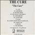 The Cure The Cure CD-R acetate US CURCRTH317855