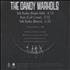 The Dandy Warhols Talk Radio CD-R acetate US TDWCRTA459578